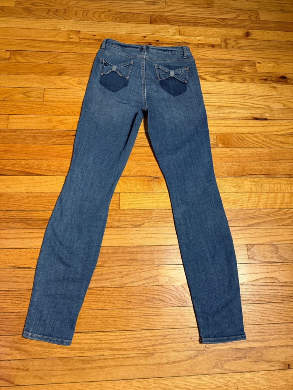 Bethany Mota High Waisted Jegging Bow back leggings High-Rise Skinny Jeans Sz 6 - Picture 5 of 6